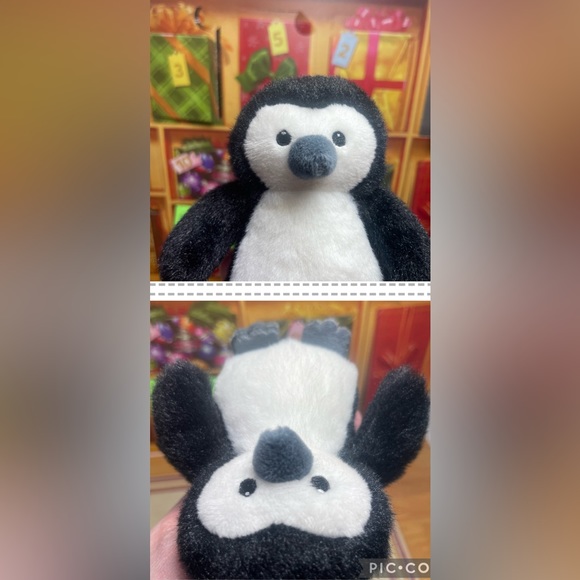 1 BRAND NEW GUND MINI PUFFER  PLUSH PENGUIN ORNAMENT TOY APPROX 4” PRICE FIRM - Picture 14 of 15